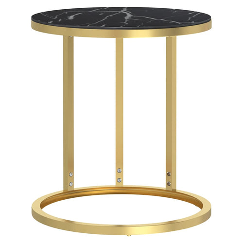 Bijzettafel 45 Cm Gehard Glas Kleurig En
