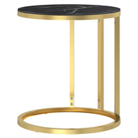 Bijzettafel 45 Cm Gehard Glas Kleurig En
