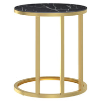 Bijzettafel 45 Cm Gehard Glas Kleurig En