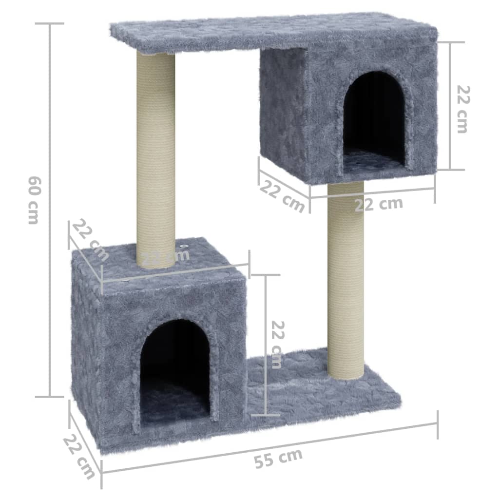 Kattenkrabpaal Met Sisal Krabpalen 60 Cm
