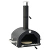 Pizzaoven En Barbecue 3-In-1 Zwart