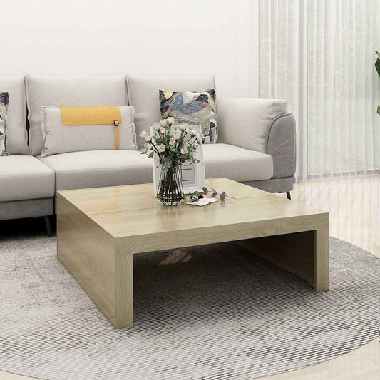 Salontafel Bewerkt Hout Kleurig