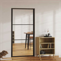 Binnendeur 93X201,5 Cm Esg-Glas En Aluminium