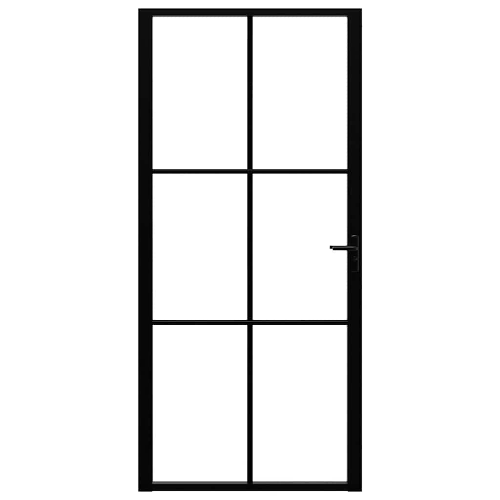 Binnendeur 93X201,5 Cm Esg-Glas En Aluminium
