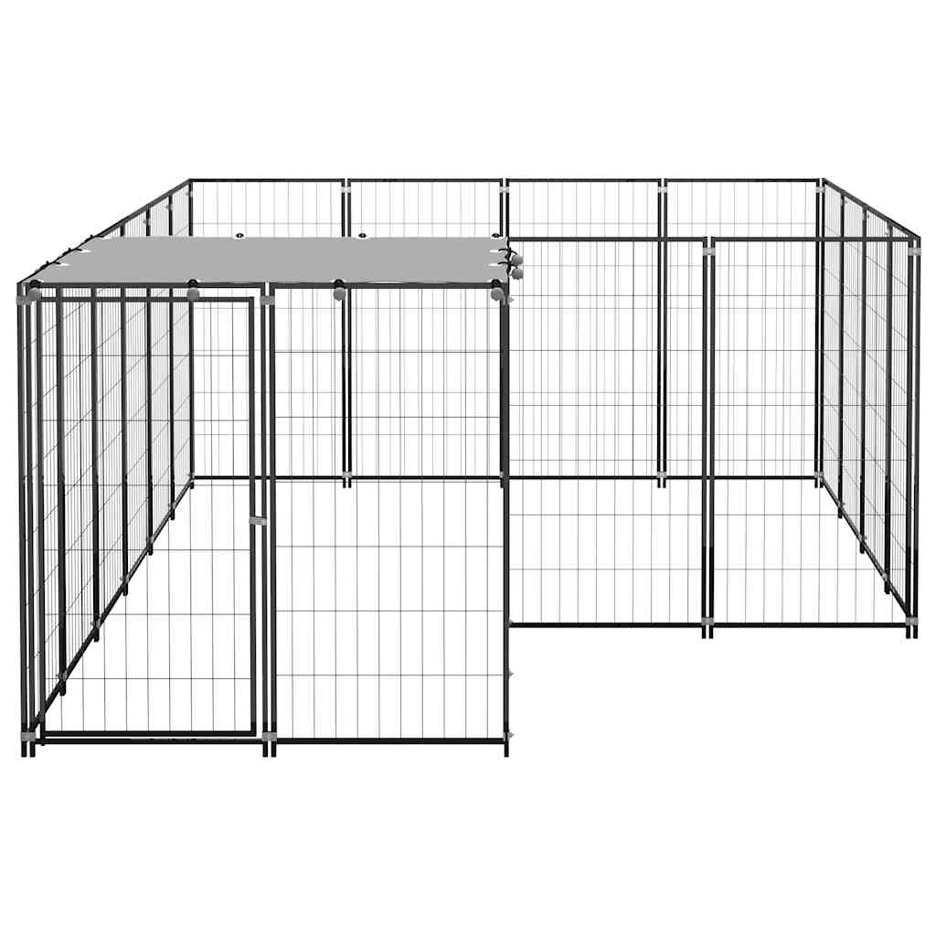 Hondenkennel 6,05 M² Staal