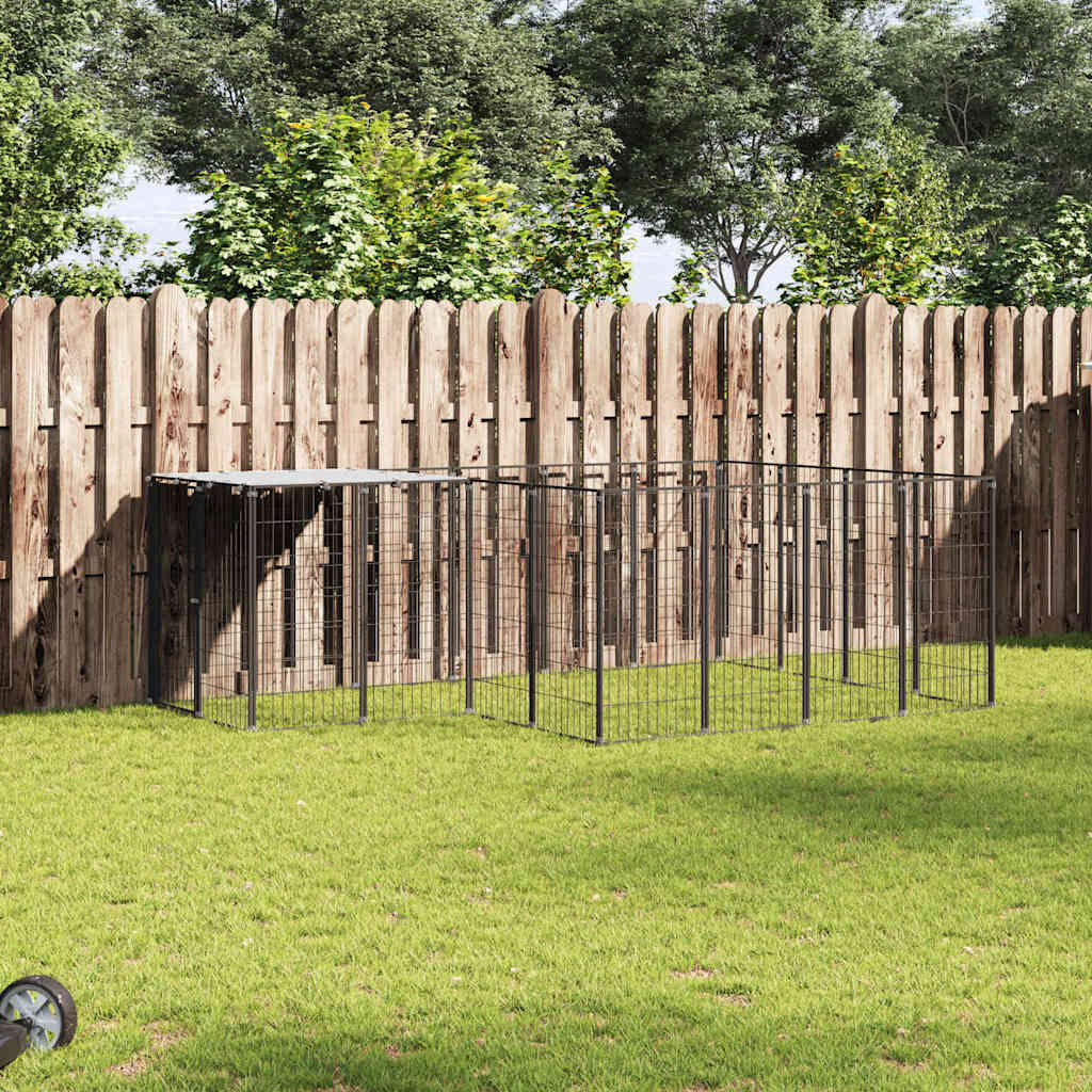 Hondenkennel 6,05 M² Staal
