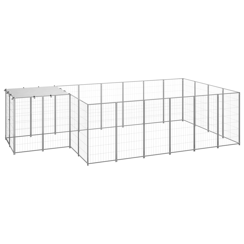 Hondenkennel 6,05 M² Staal