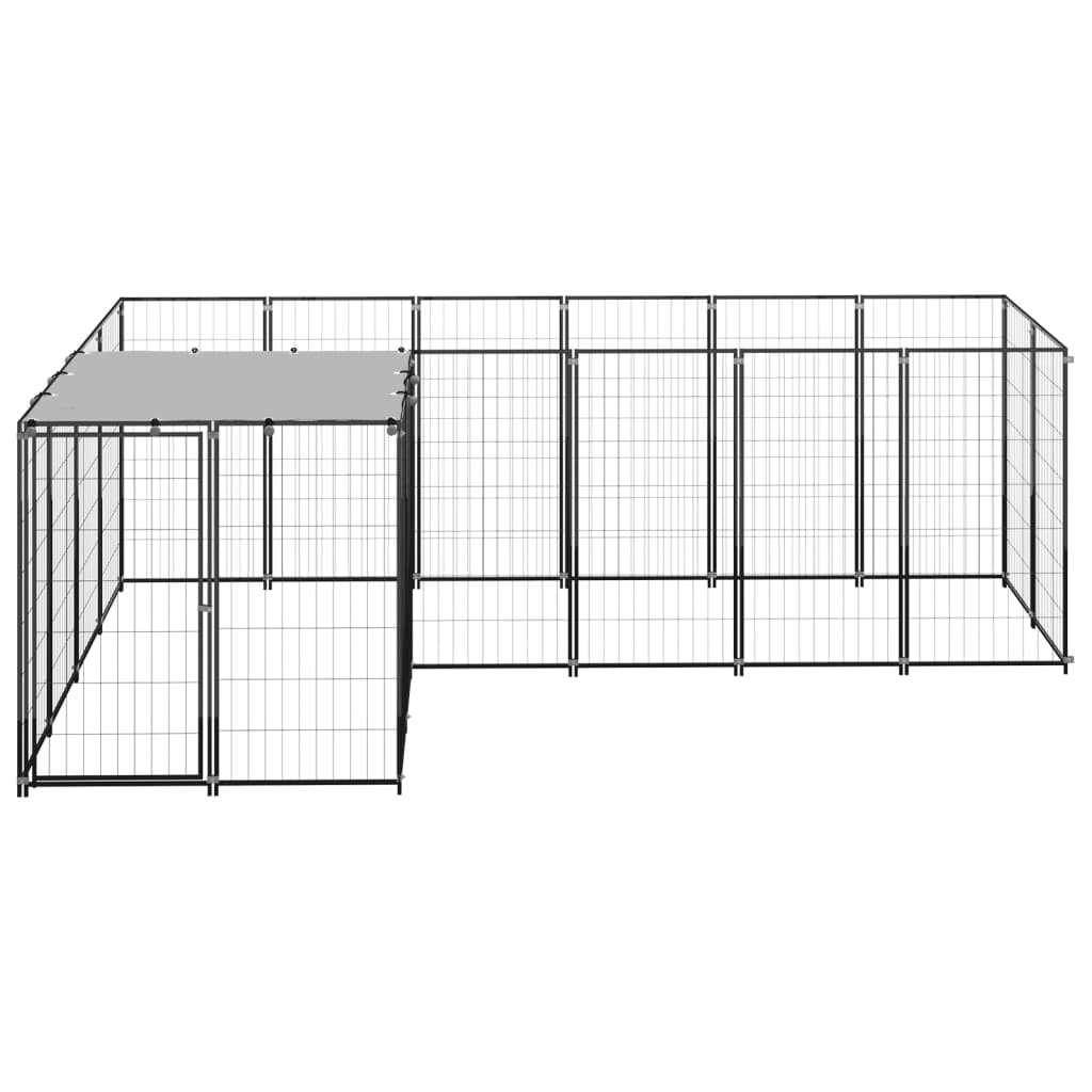 Hondenkennel 4,84 M² Staal