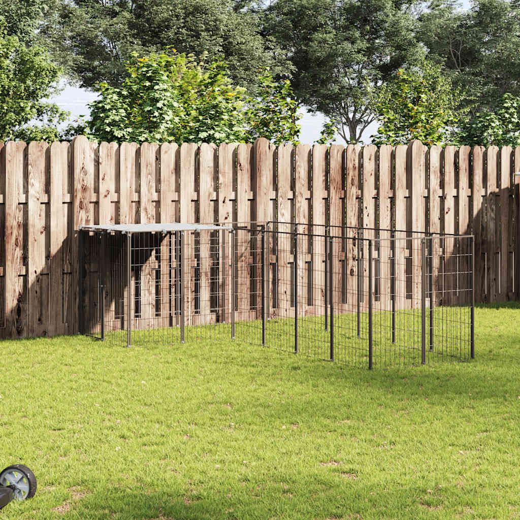 Hondenkennel 4,84 M² Staal