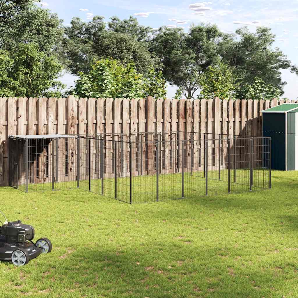 Hondenkennel 4,84 M² Staal