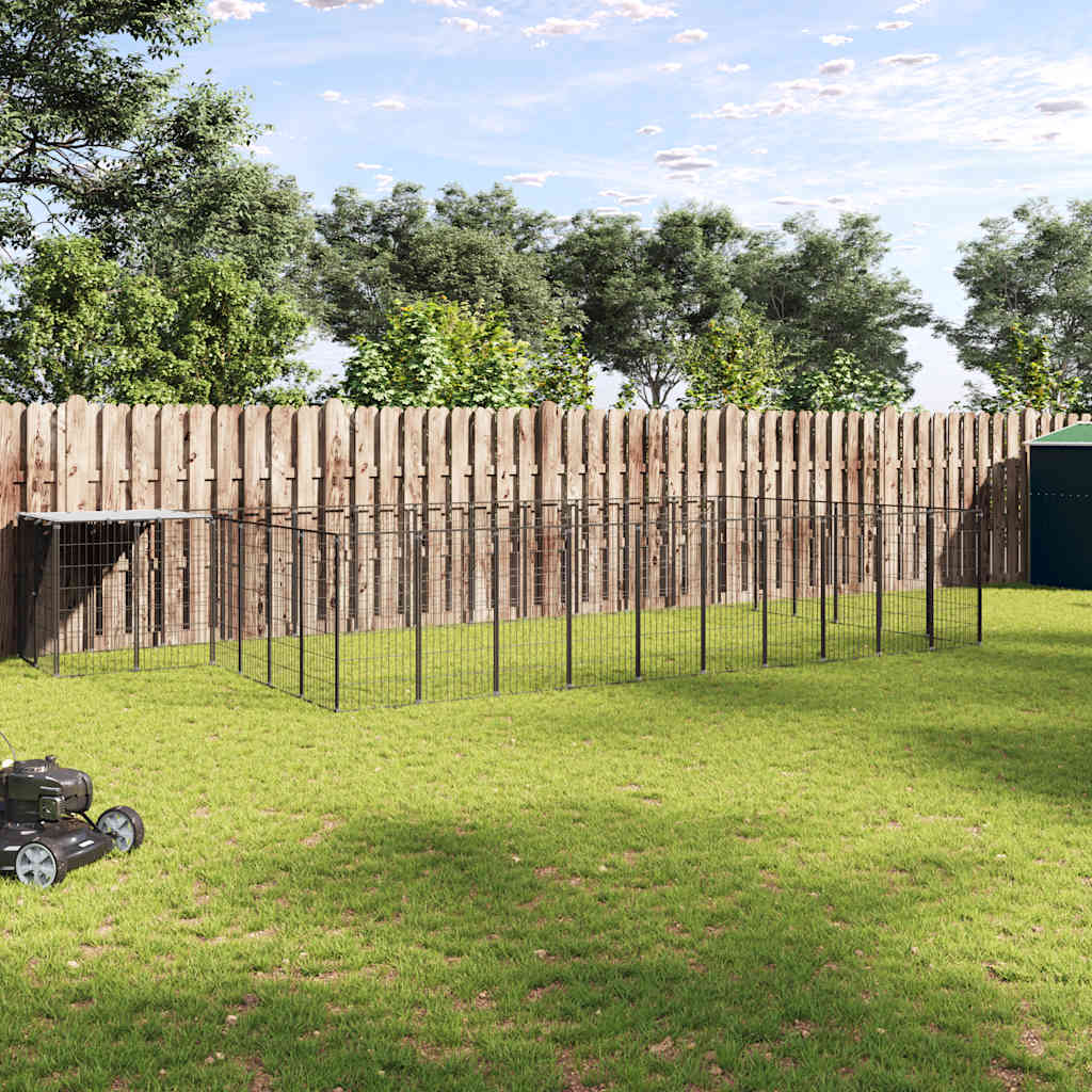 Hondenkennel 4,84 M² Staal