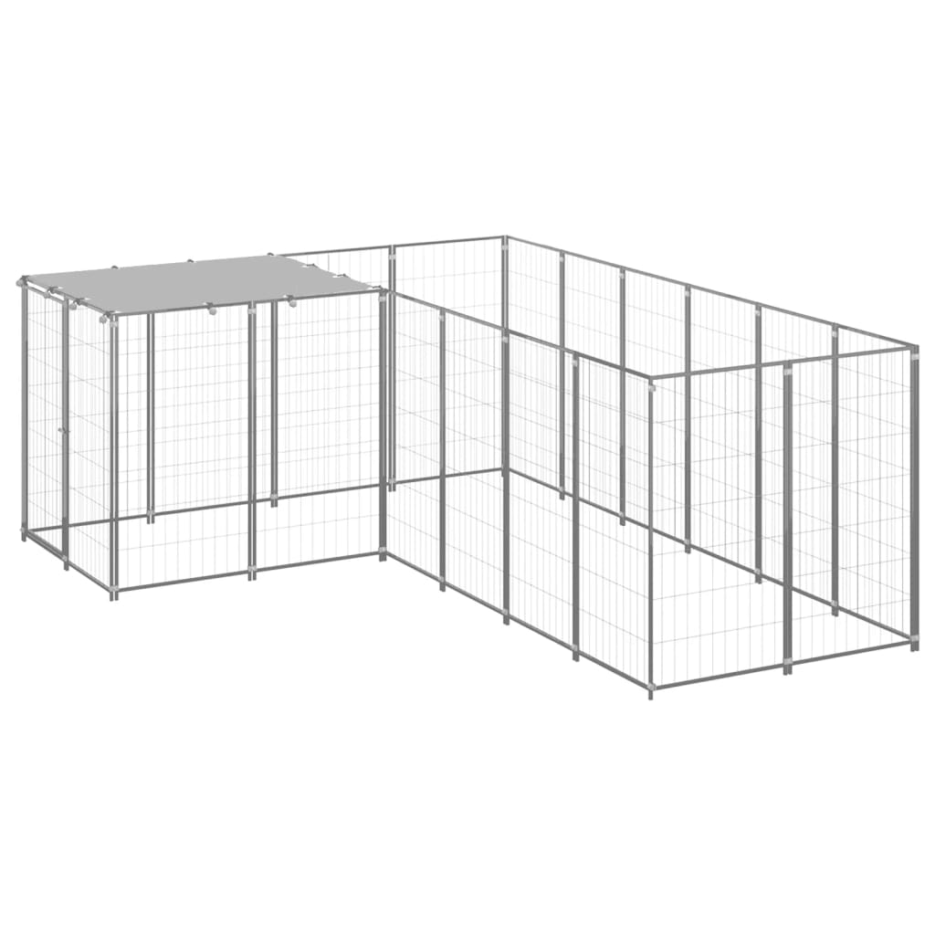 Hondenkennel 4,84 M² Staal