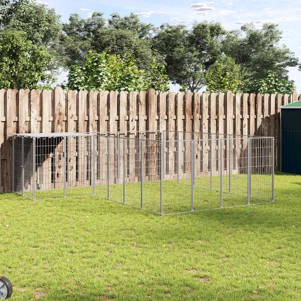 Hondenkennel 4,84 M² Staal