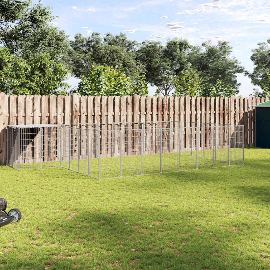 Hondenkennel 4,84 M² Staal