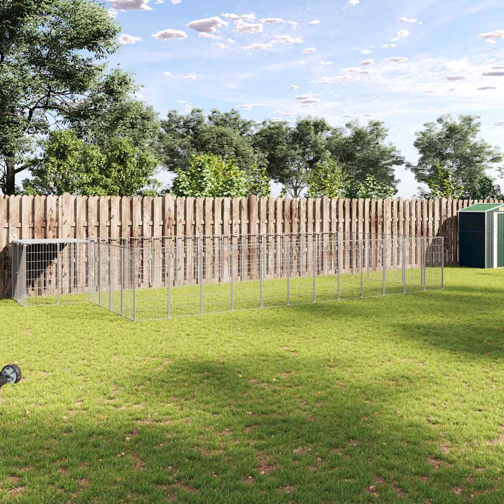 Hondenkennel 4,84 M² Staal