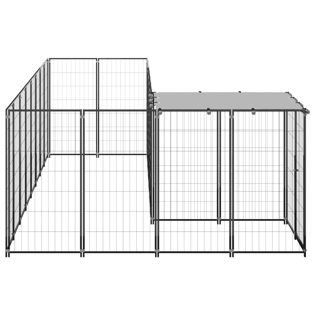 Hondenkennel 6,05 M² Staal