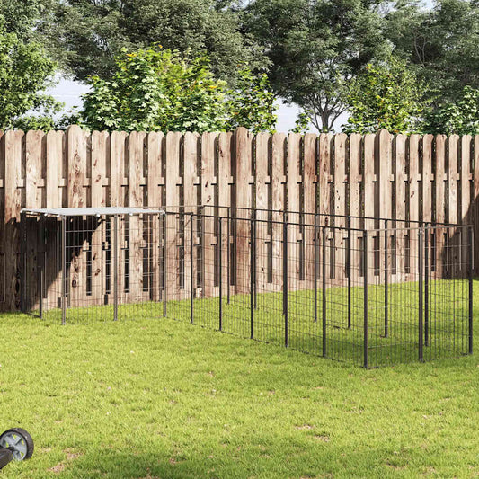 Hondenkennel 6,05 M² Staal