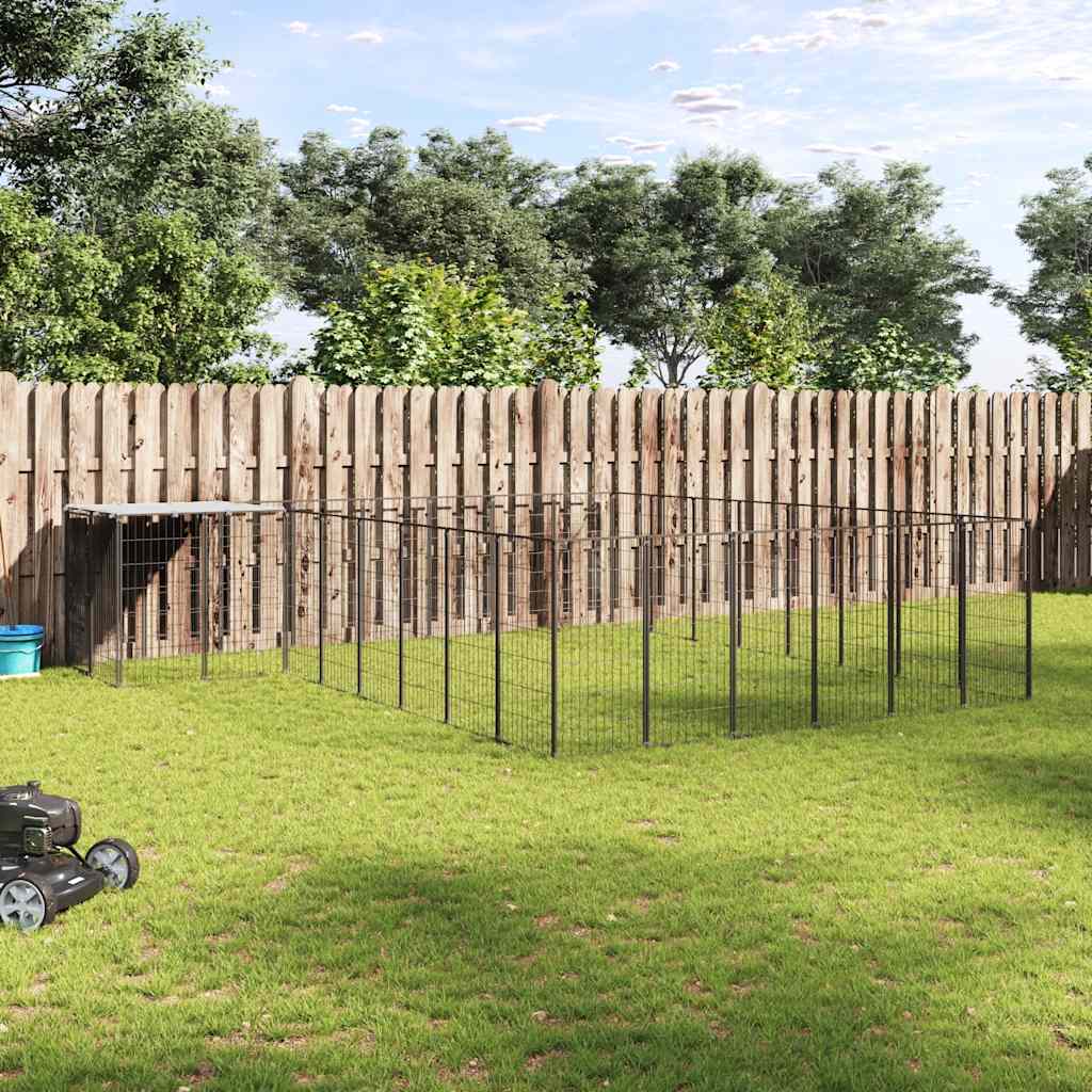 Hondenkennel 6,05 M² Staal