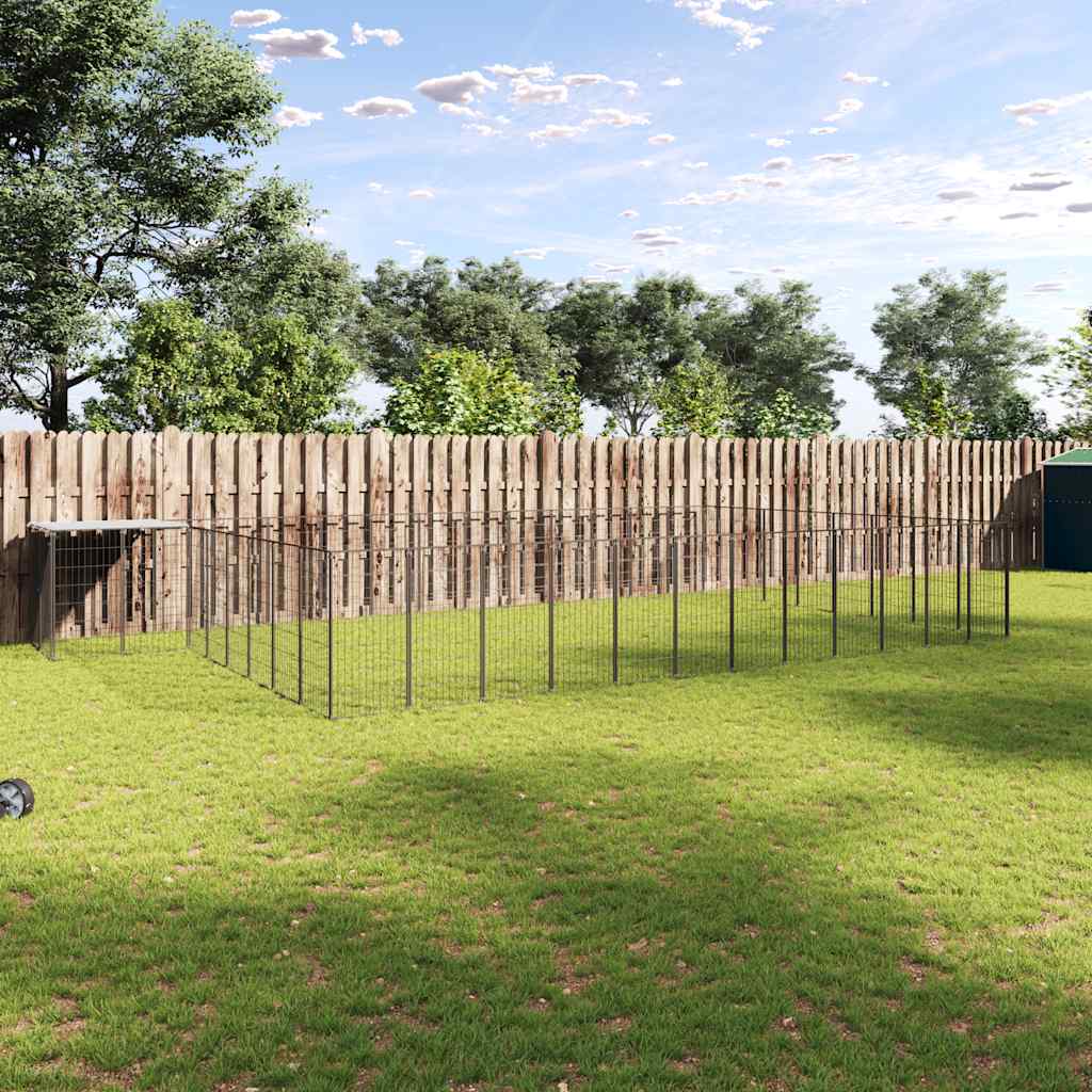 Hondenkennel 6,05 M² Staal