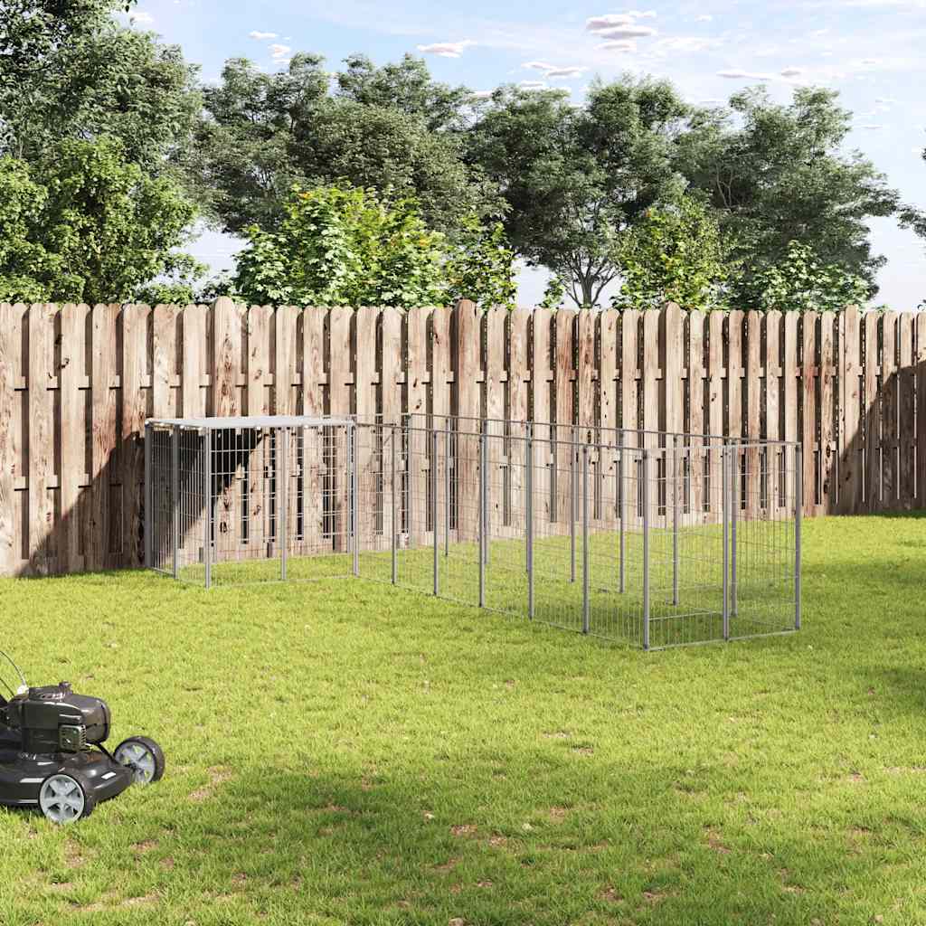 Hondenkennel 6,05 M² Staal