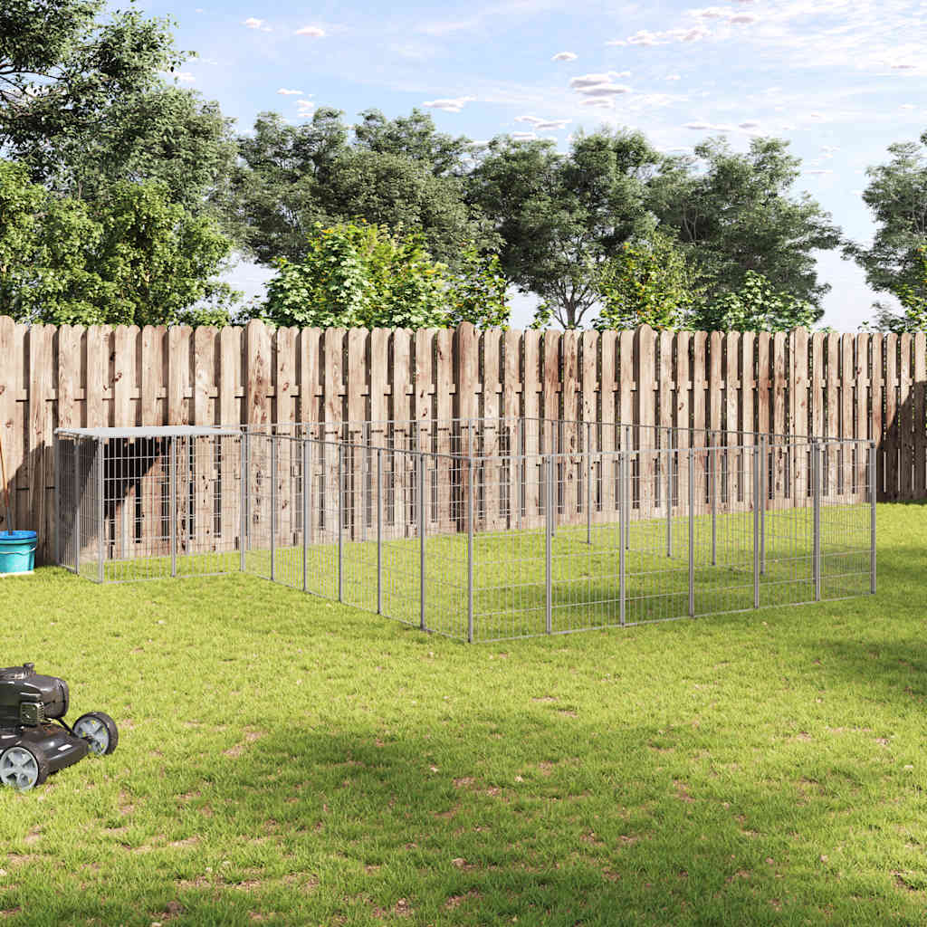 Hondenkennel 6,05 M² Staal