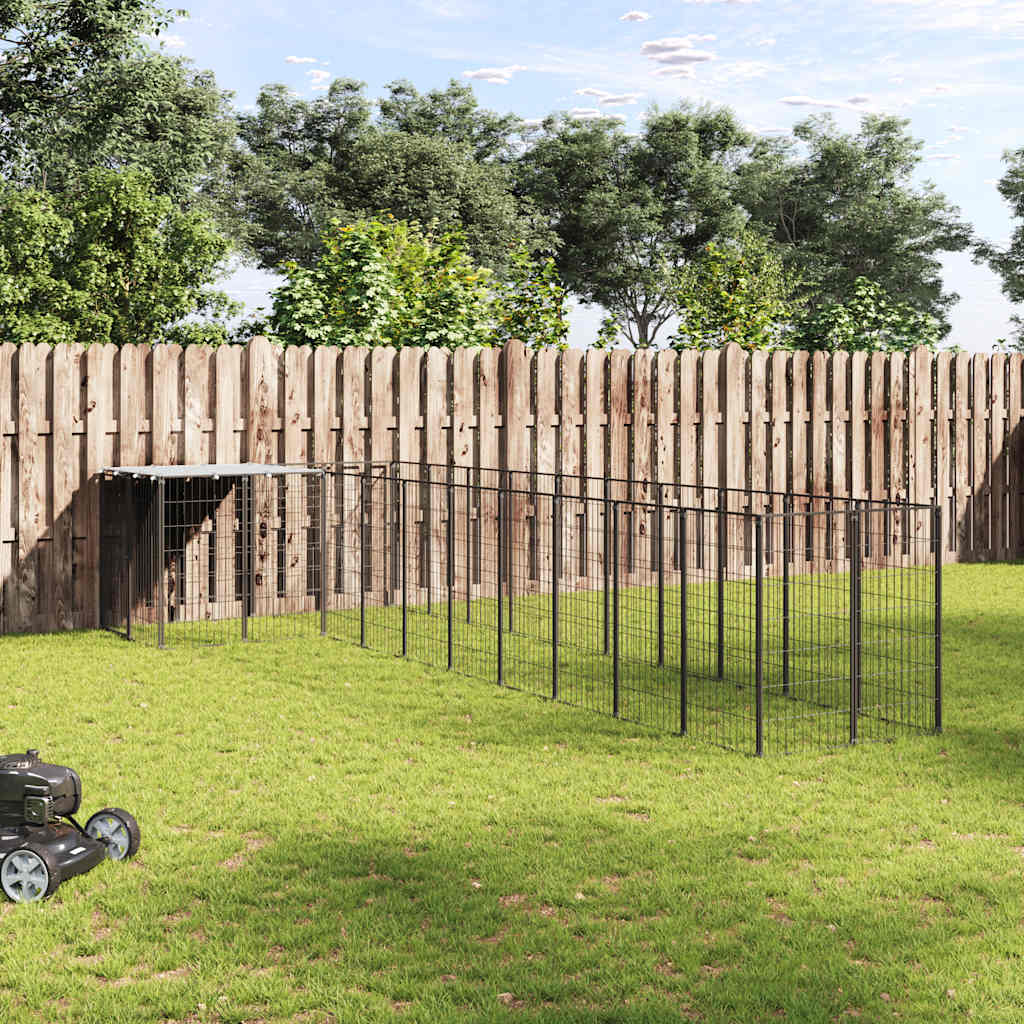Hondenkennel 7,26 M² Staal
