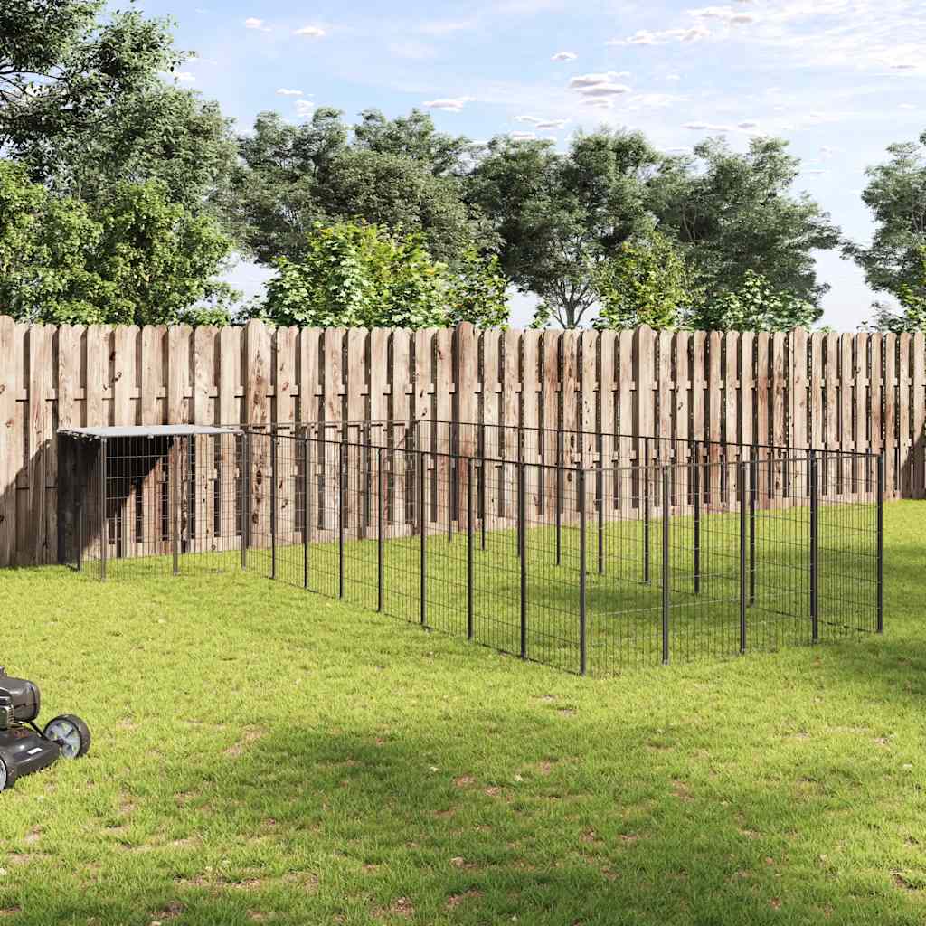 Hondenkennel 7,26 M² Staal