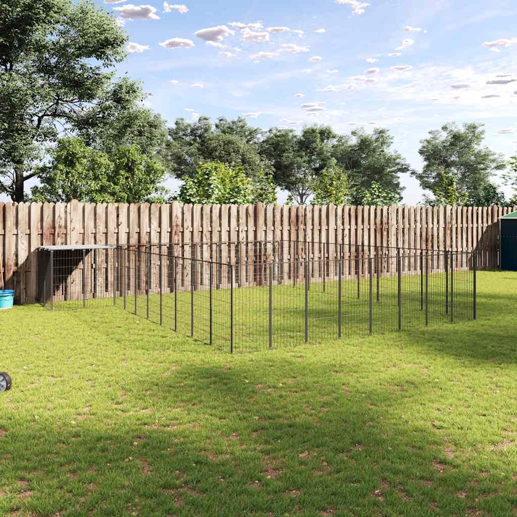 Hondenkennel 7,26 M² Staal
