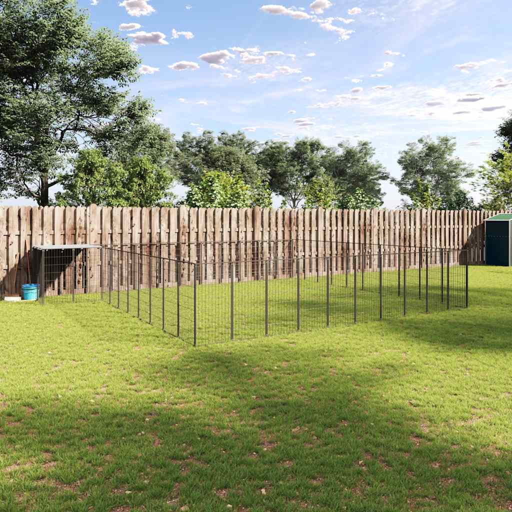 Hondenkennel 7,26 M² Staal
