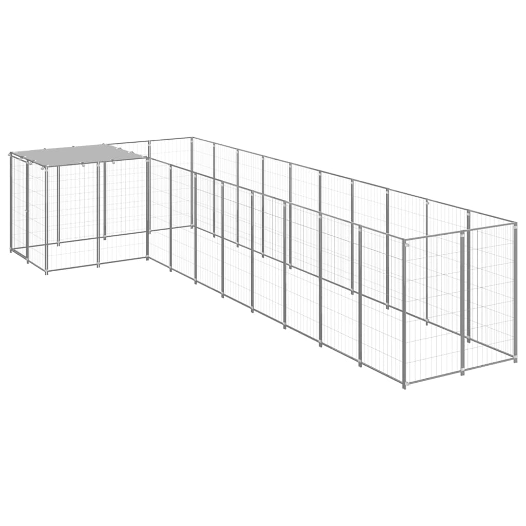 Hondenkennel 7,26 M² Staal