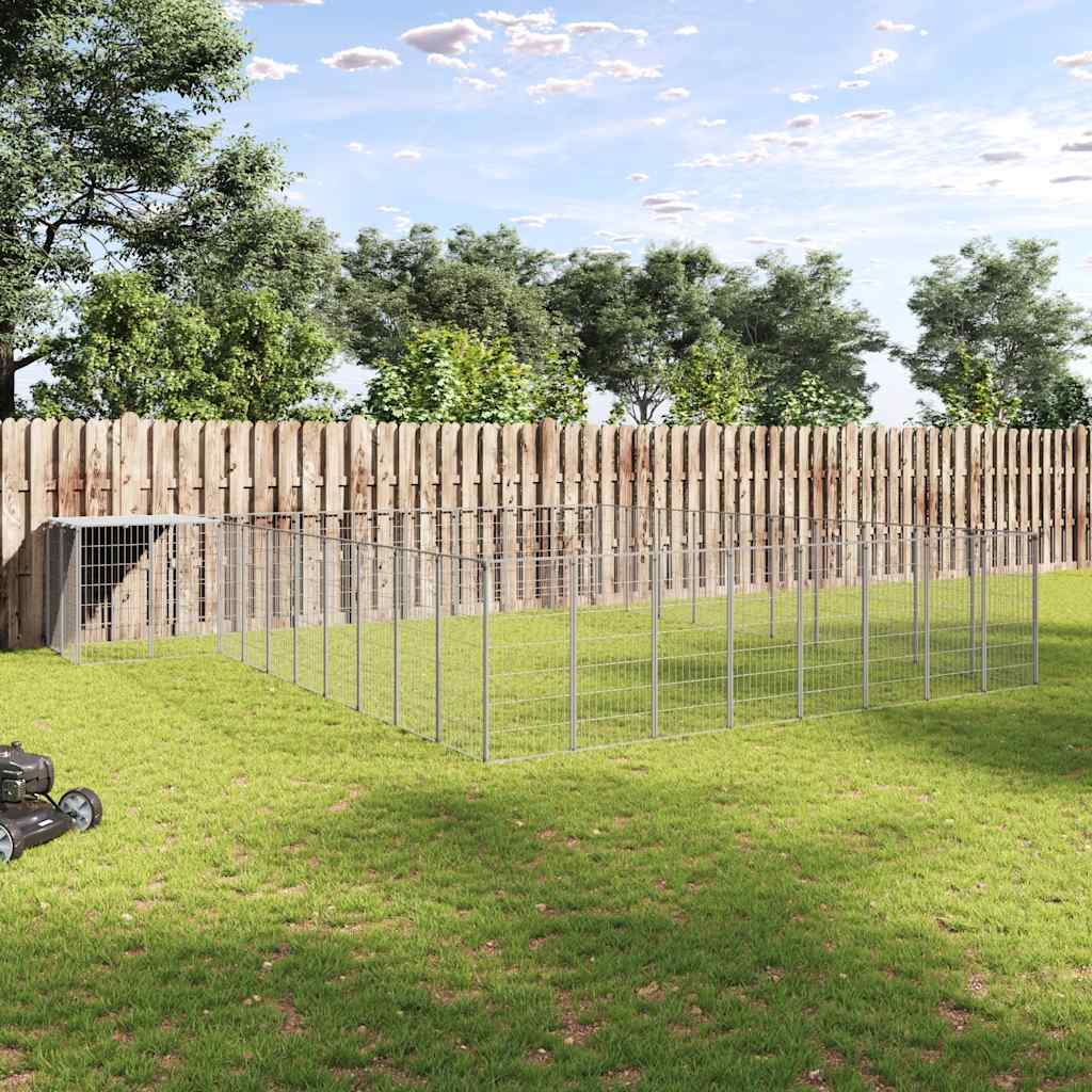 Hondenkennel 7,26 M² Staal