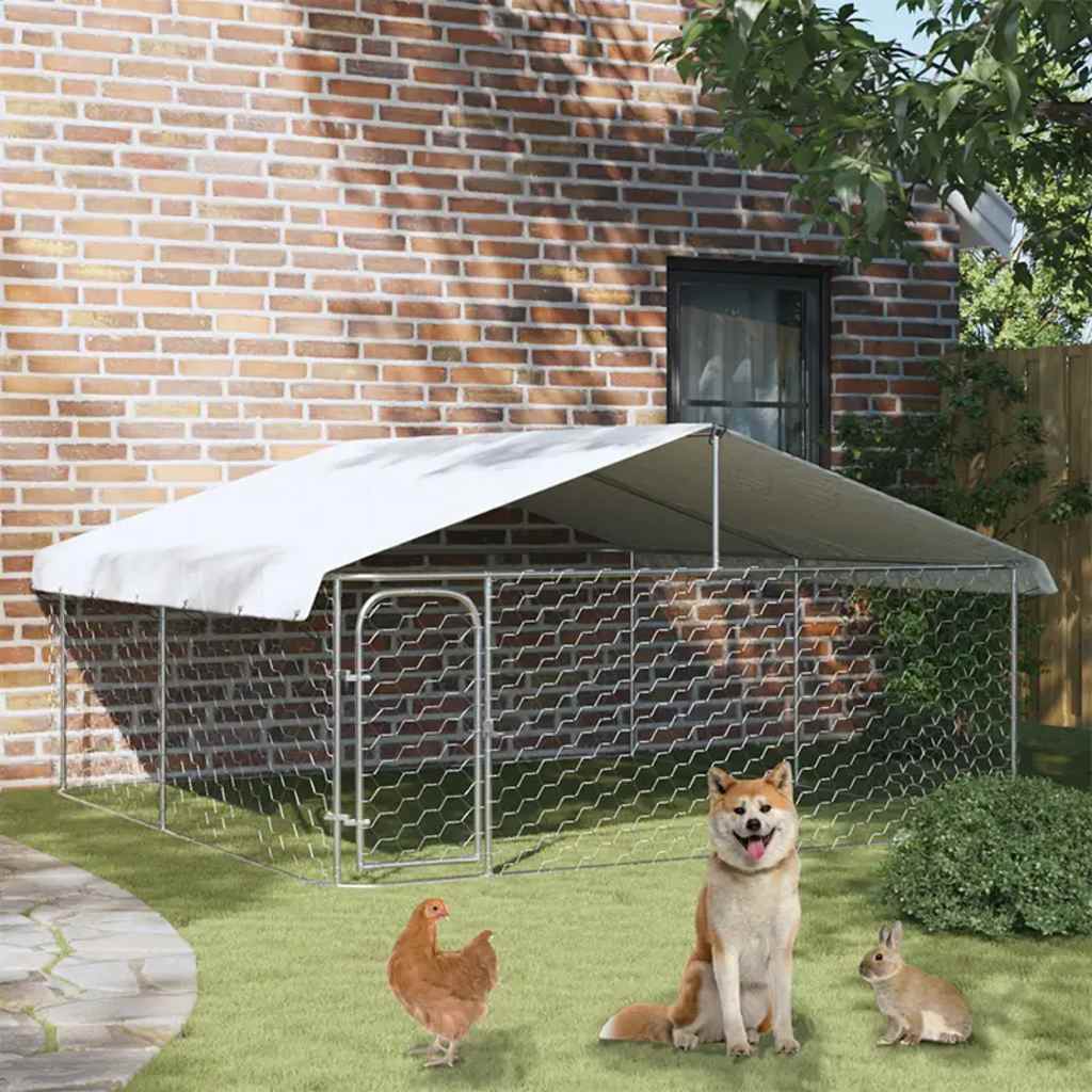 Hondenkennel Voor Buiten Met Dak