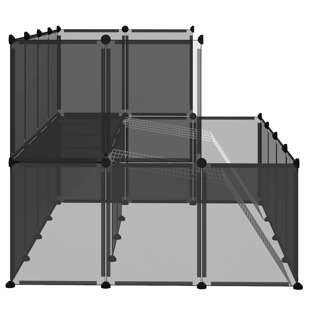 Dierenhok Klein 143X107X93 Polypropeen En Staal