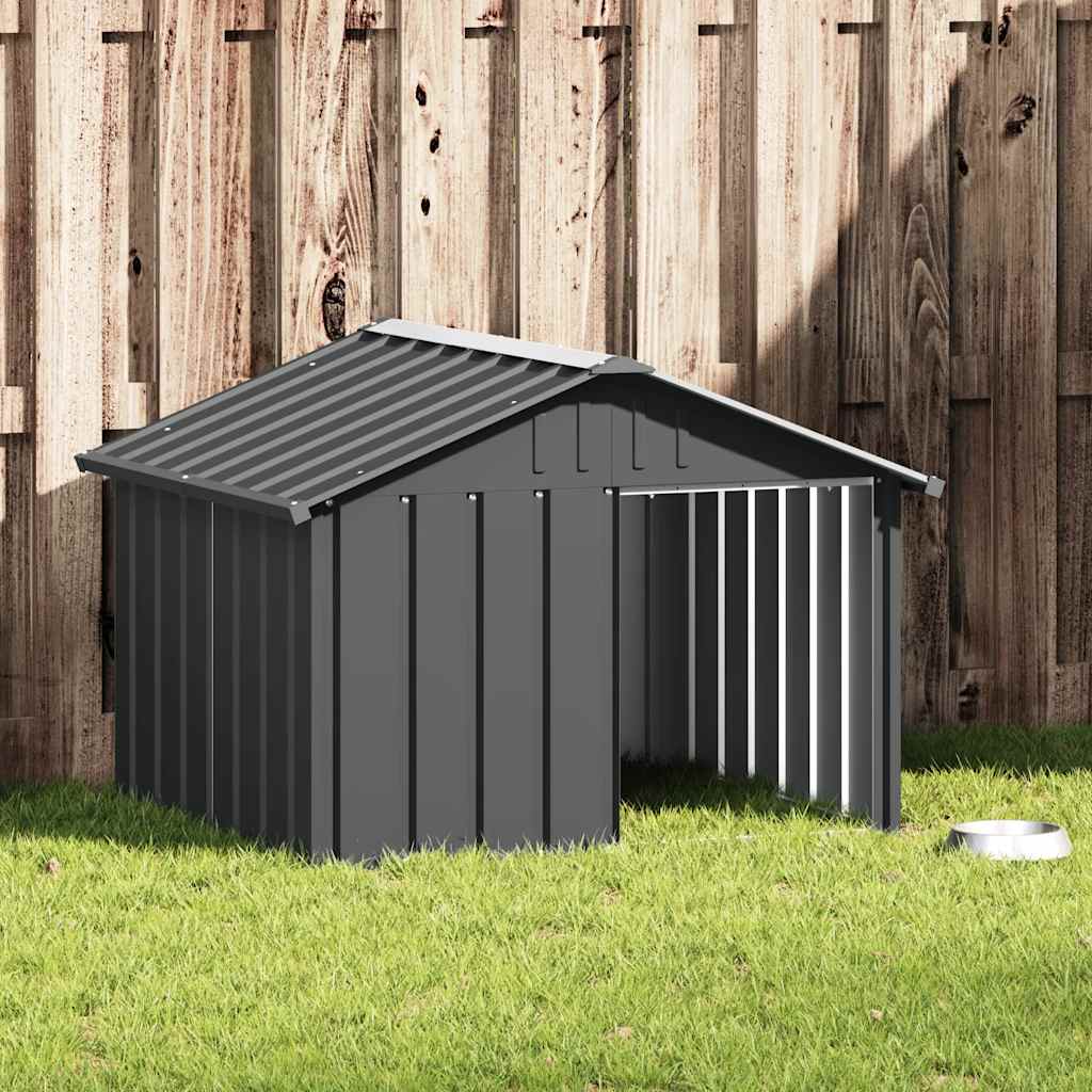 Hondenhok 116,5X103X81,5 Cm Gegalvaniseerd Staal