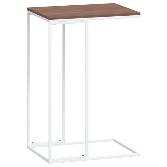 Bijzettafel Bewerkt Hout