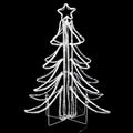 Kerstfiguur Kerstboom Met Warmwitte Led's 87X87X93 Cm