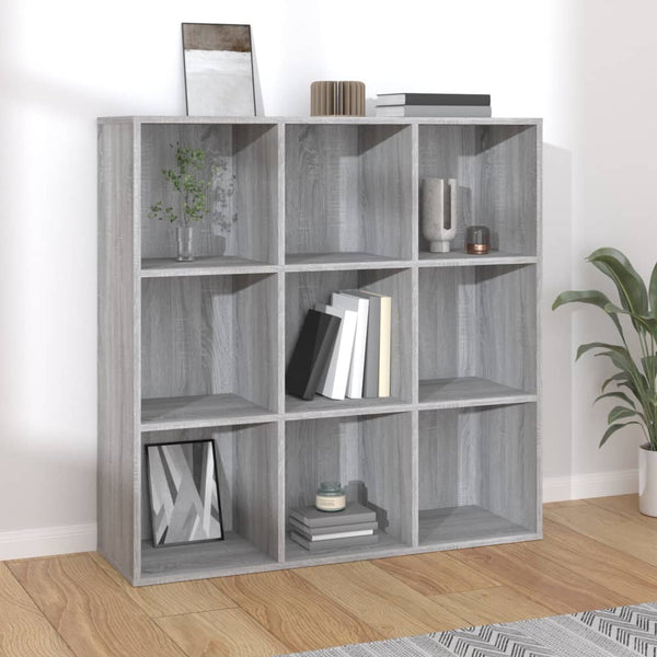 Boekenkast 98X29X97,5 Cm Artisanaal Eikenkleur
