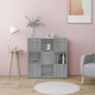 Boekenkast 90X28X90 Cm Bewerkt Hout Kleur