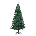 Kunstkerstboom Met Iriserende Uiteinden 180 Cm Pvc Groen