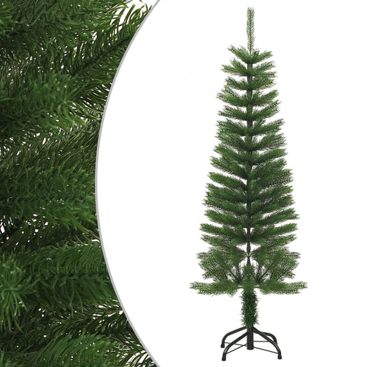 Kunstkerstboom Met Standaard Smal 120 Cm Pe Groen