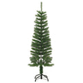 Kunstkerstboom Met Standaard Smal 120 Cm Pe Groen
