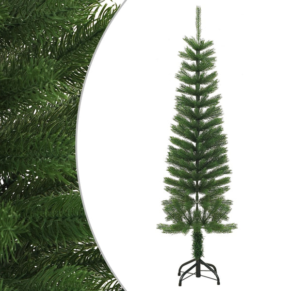 Kunstkerstboom Met Standaard Smal 120 Cm Pe Groen