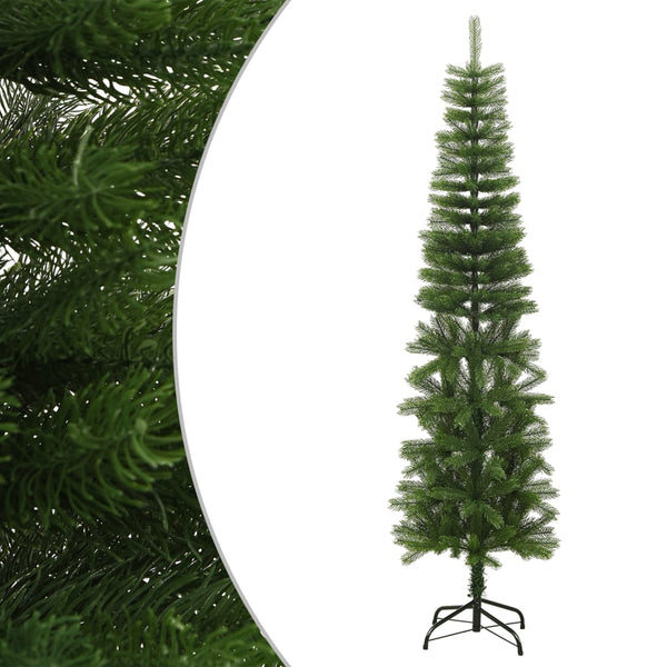 Kunstkerstboom Met Standaard Smal 120 Cm Pe Groen