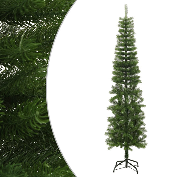 Kunstkerstboom Met Standaard Smal 120 Cm Pe Groen