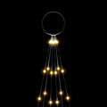 Vlaggenmast Kerstboom 108 Led's 180 Cm