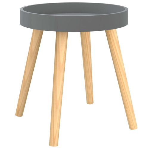 Bijzettafel 38X38X40 Cm Bewerkt Hout En Grenenhout