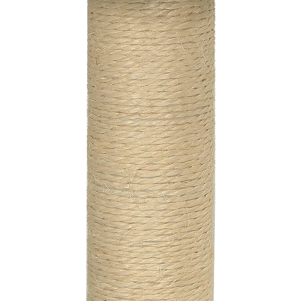 Kattenmeubel Met Sisal Krabpaal 74 Cm Kleurig