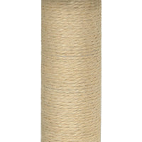 Kattenmeubel Met Sisal Krabpaal 74 Cm Kleurig