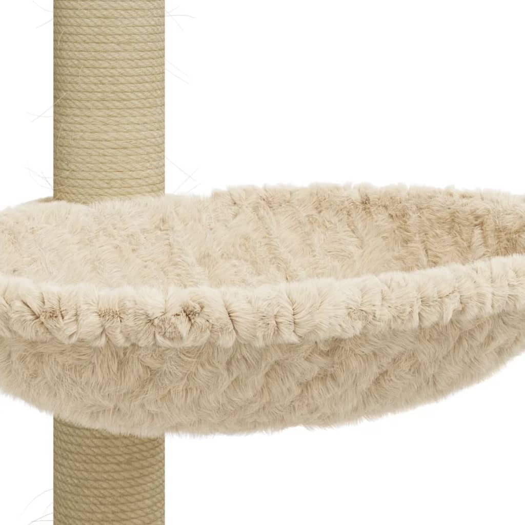 Kattenmeubel Met Sisal Krabpaal 74 Cm Kleurig