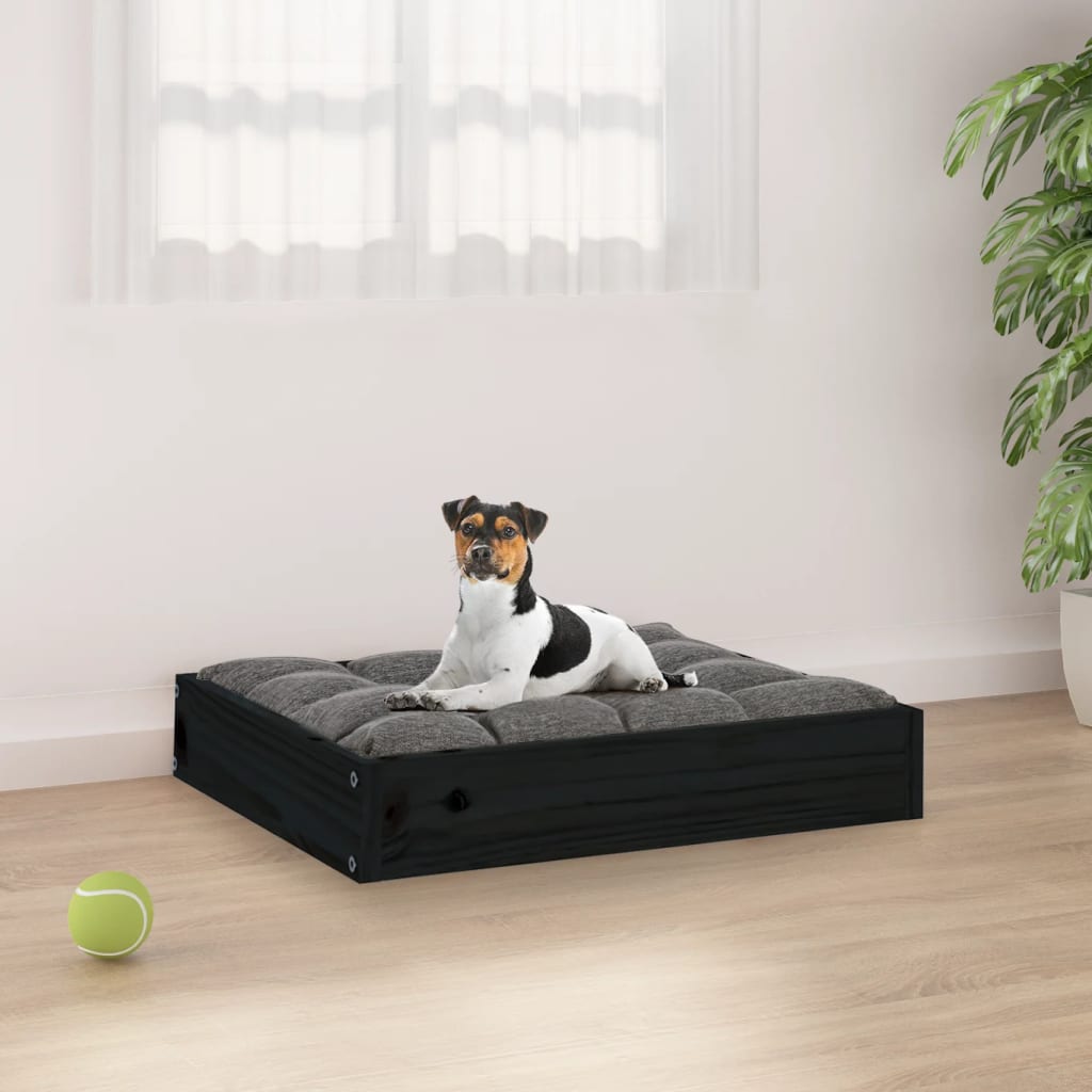 Hondenbed 72 X 54 X 9 Cm Massief Vurenhout
